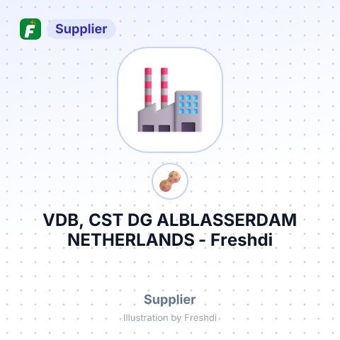 VDB, CST DG ALBLASSERDAM NETHERLANDS – summary card, no photo uploaded yet
