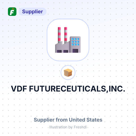 VDF FUTURECEUTICALS,INC. – summary card, no photo uploaded yet