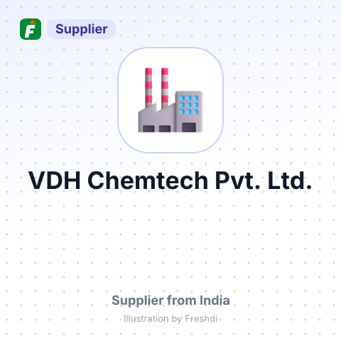 VDH Chemtech Pvt. Ltd. – summary card, no photo uploaded yet