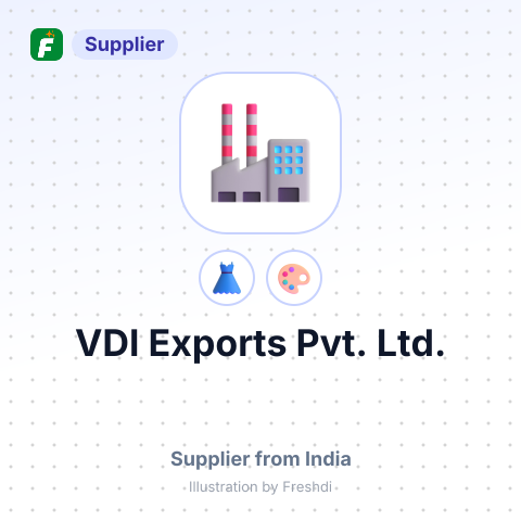 VDI Exports Pvt. Ltd. – summary card, no photo uploaded yet