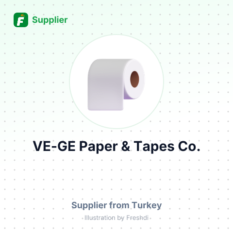 VE-GE Paper & Tapes Co. – summary card, no photo uploaded yet