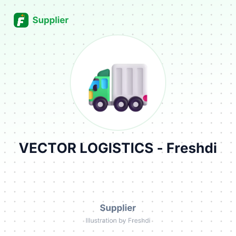 VECTOR LOGISTICS – summary card, no photo uploaded yet
