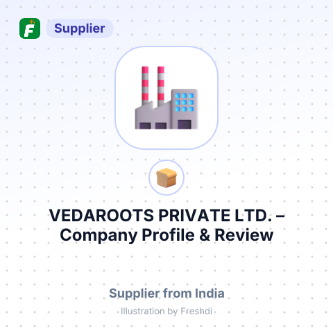 VEDAROOTS PRIVATE LTD. – summary card, no photo uploaded yet