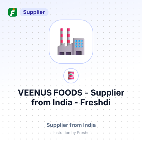 VEENUS FOODS – summary card, no photo uploaded yet