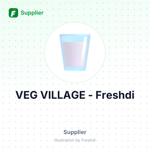 VEG VILLAGE – summary card, no photo uploaded yet
