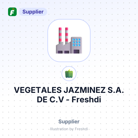 VEGETALES JAZMINEZ S.A. DE C.V – summary card, no photo uploaded yet