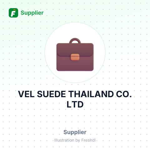 VEL SUEDE THAILAND CO. LTD – summary card, no photo uploaded yet