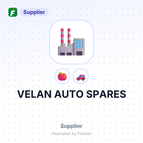 VELAN AUTO SPARES – summary card, no photo uploaded yet