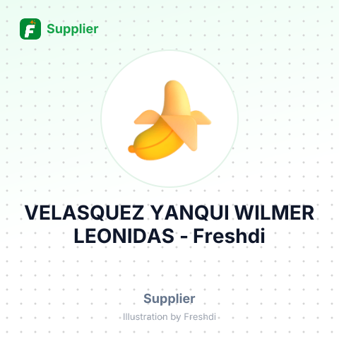 VELASQUEZ YANQUI WILMER LEONIDAS – summary card, no photo uploaded yet
