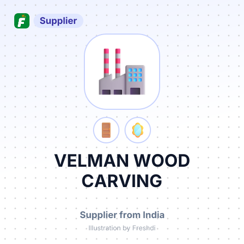 VELMAN WOOD CARVING – summary card, no photo uploaded yet