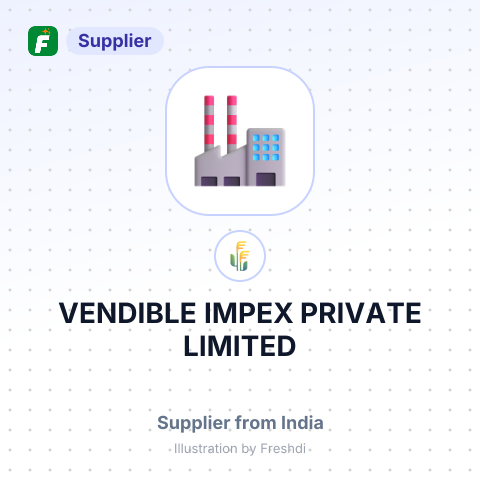 VENDIBLE IMPEX PRIVATE LIMITED – summary card, no photo uploaded yet