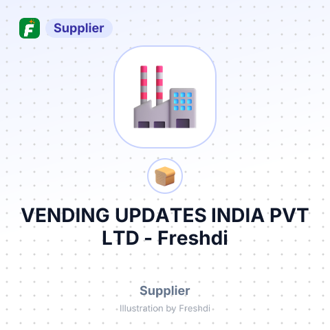 VENDING UPDATES INDIA PVT LTD – summary card, no photo uploaded yet