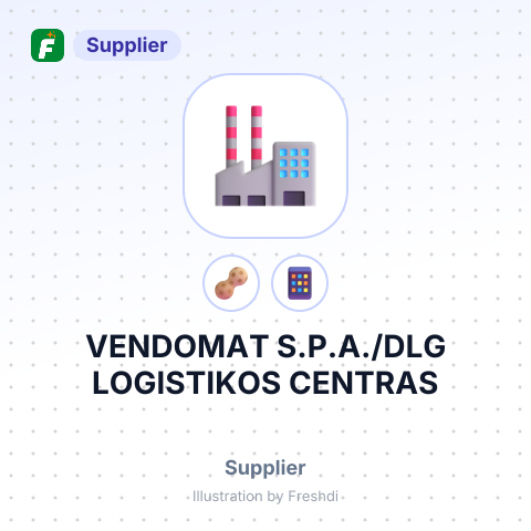 VENDOMAT S.P.A./DLG LOGISTIKOS CENTRAS – summary card, no photo uploaded yet