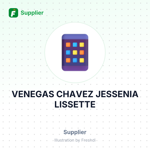 VENEGAS CHAVEZ JESSENIA LISSETTE – summary card, no photo uploaded yet