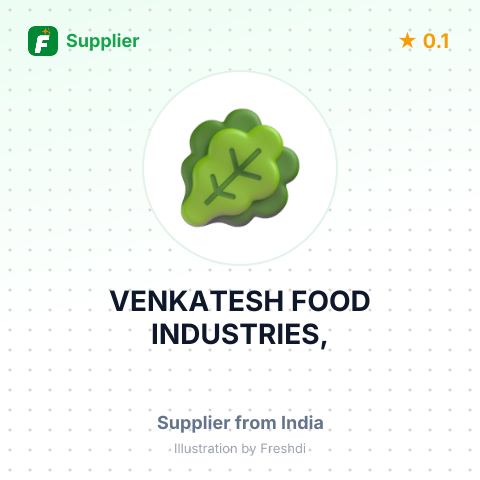 VENKATESH FOOD INDUSTRIES, – summary card, no photo uploaded yet