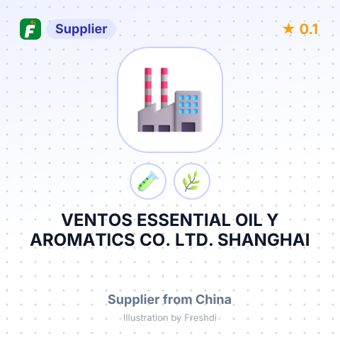 VENTOS ESSENTIAL OIL Y AROMATICS CO. LTD. SHANGHAI – summary card, no photo uploaded yet