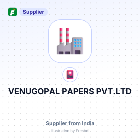 VENUGOPAL PAPERS PVT.LTD – summary card, no photo uploaded yet