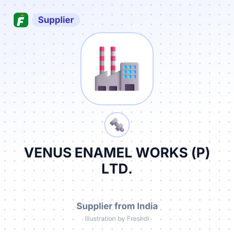 VENUS ENAMEL WORKS (P) LTD. – summary card, no photo uploaded yet