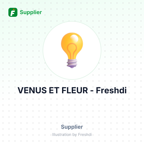 VENUS ET FLEUR – summary card, no photo uploaded yet