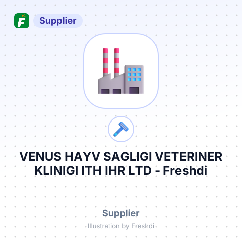 VENUS HAYV SAGLIGI VETERINER KLINIGI ITH IHR LTD – summary card, no photo uploaded yet