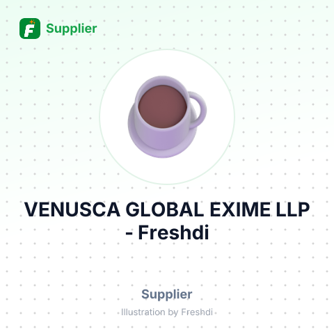 VENUSCA GLOBAL EXIME LLP – summary card, no photo uploaded yet