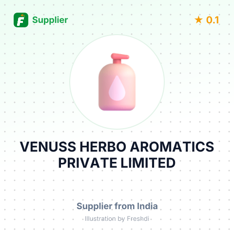 VENUSS HERBO AROMATICS PRIVATE LIMITED – summary card, no photo uploaded yet