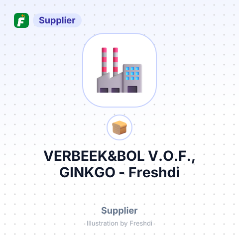 VERBEEK&BOL V.O.F., GINKGO – summary card, no photo uploaded yet