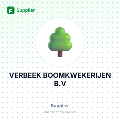VERBEEK BOOMKWEKERIJEN B.V – summary card, no photo uploaded yet