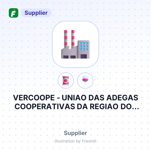 VERCOOPE - UNIAO DAS ADEGAS COOPERATIVAS DA REGIAO DOS VINHOS VERDES UCRL – summary card, no photo uploaded yet