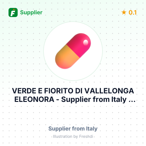 VERDE E FIORITO DI VALLELONGA ELEONORA – summary card, no photo uploaded yet