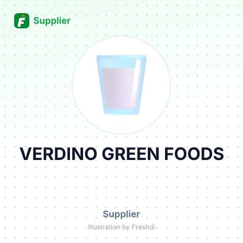 VERDINO GREEN FOODS – summary card, no photo uploaded yet