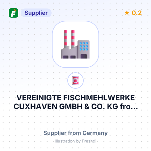 VEREINIGTE FISCHMEHLWERKE CUXHAVEN GMBH & CO. KG – summary card, no photo uploaded yet
