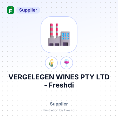 VERGELEGEN WINES PTY LTD – summary card, no photo uploaded yet