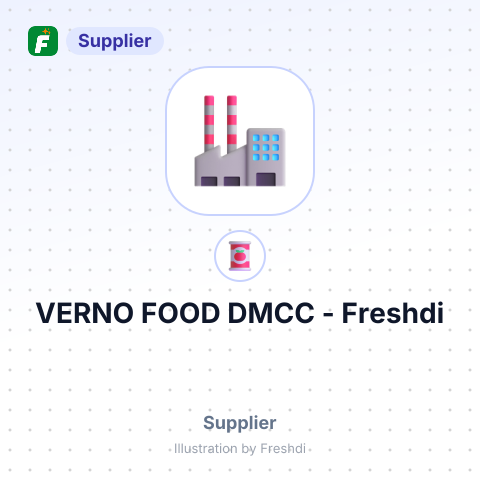 VERNO FOOD DMCC – summary card, no photo uploaded yet