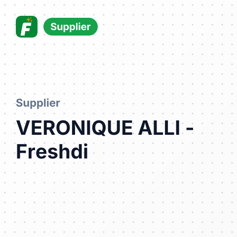 VERONIQUE ALLI – summary card, no photo uploaded yet