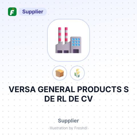 VERSA GENERAL PRODUCTS S DE RL DE CV – summary card, no photo uploaded yet
