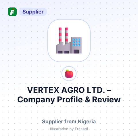 VERTEX AGRO LTD. – summary card, no photo uploaded yet