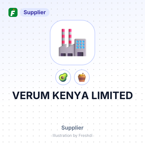 VERUM KENYA LIMITED – summary card, no photo uploaded yet