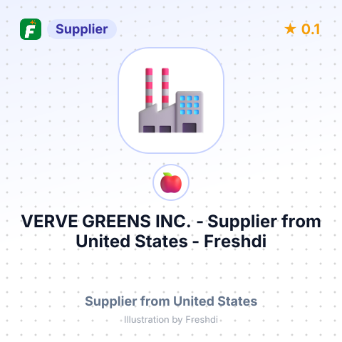 VERVE GREENS INC. – summary card, no photo uploaded yet