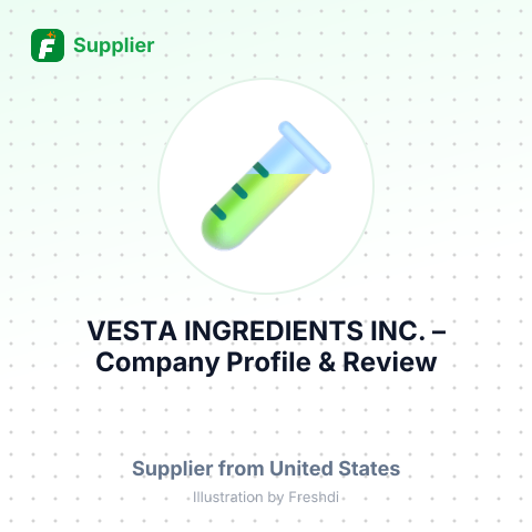 VESTA INGREDIENTS, INC. – summary card, no photo uploaded yet