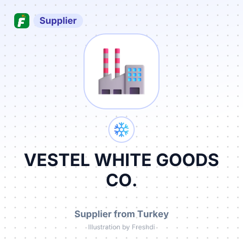VESTEL WHITE GOODS CO. – summary card, no photo uploaded yet