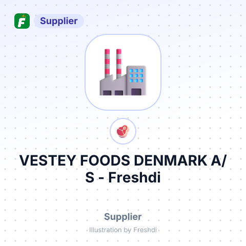 VESTEY FOODS DENMARK A/S – summary card, no photo uploaded yet