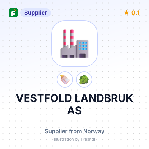 VESTFOLD LANDBRUK AS – summary card, no photo uploaded yet