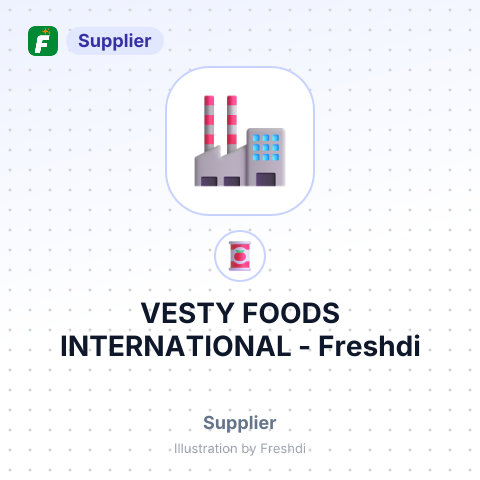 VESTY FOODS INTERNATIONAL – summary card, no photo uploaded yet