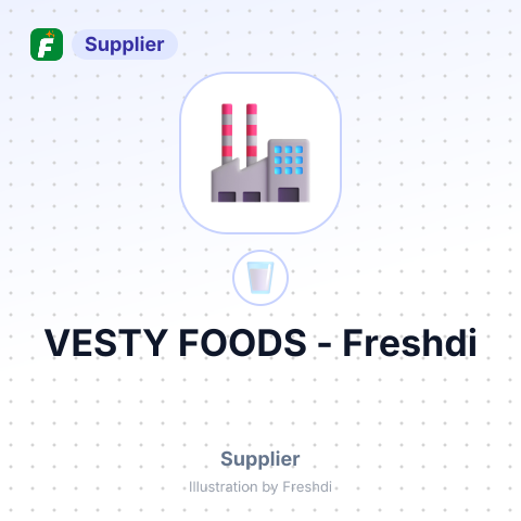 VESTY FOODS – summary card, no photo uploaded yet
