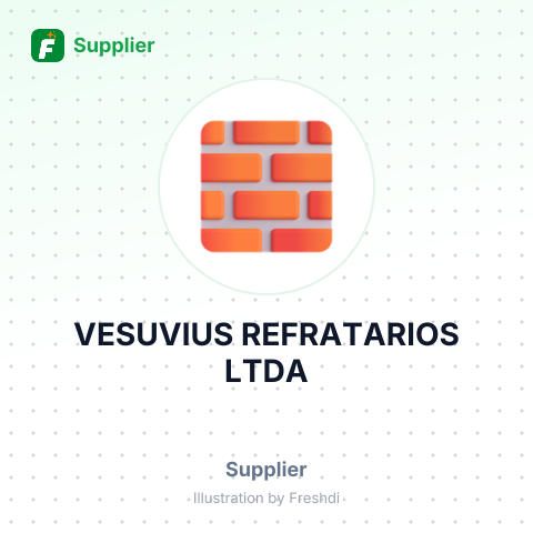 VESUVIUS REFRATARIOS LTDA – summary card, no photo uploaded yet
