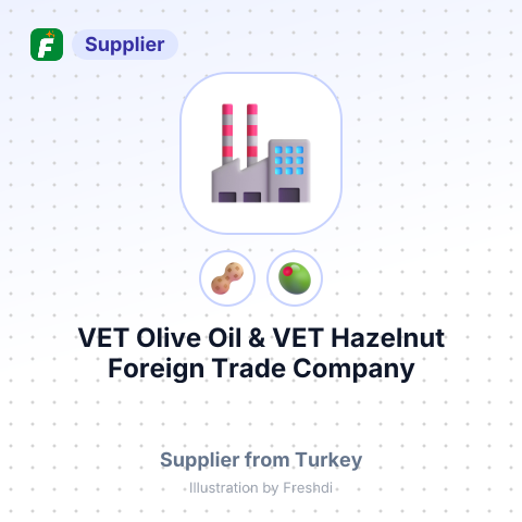 VET Olive Oil & VET Hazelnut Foreign Trade Company – summary card, no photo uploaded yet