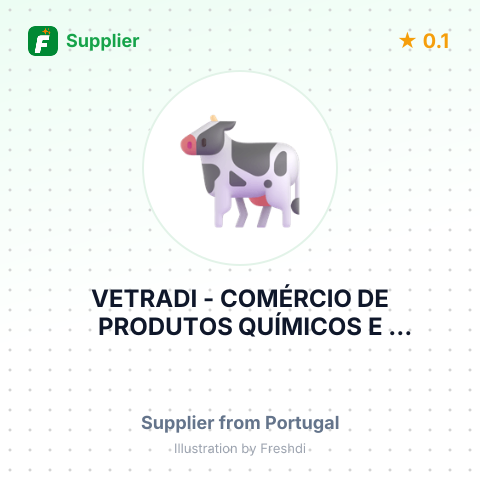 VETRADI - COMÉRCIO DE PRODUTOS QUÍMICOS E EQUIPAMENTOS, UNIPESSOAL LDA. – summary card, no photo uploaded yet