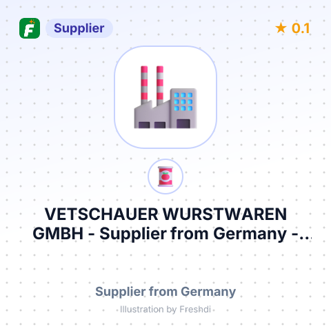 VETSCHAUER WURSTWAREN GMBH – summary card, no photo uploaded yet