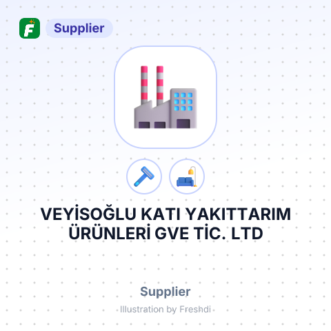 VEYİSOĞLU KATI YAKITTARIM ÜRÜNLERİ GVE TİC. LTD – summary card, no photo uploaded yet